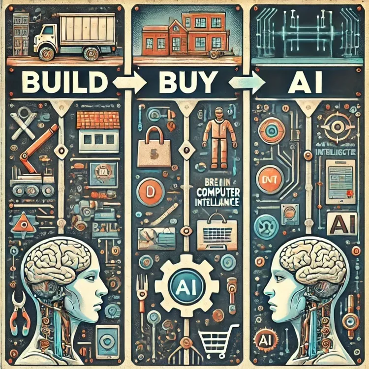 Build, Buy or AI?